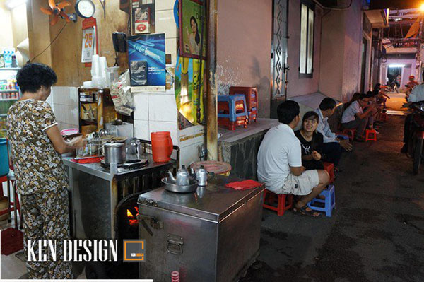 thiết kế quán cafe bình dân